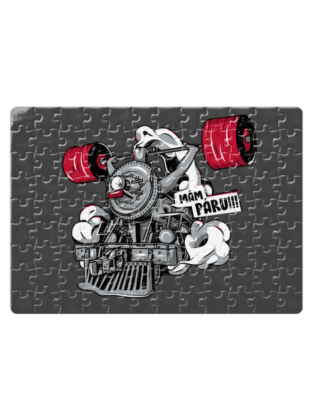 Lokomotiva puzzle White