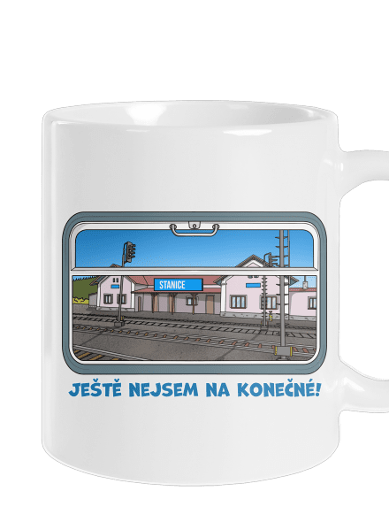 Nejsem na konečné klasický hrnek White