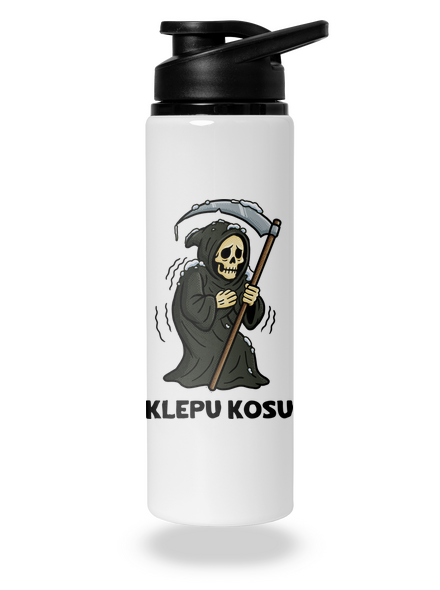 Klepu kosu lahev na vodu White