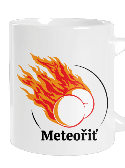 Meteořiť velký hrnek White