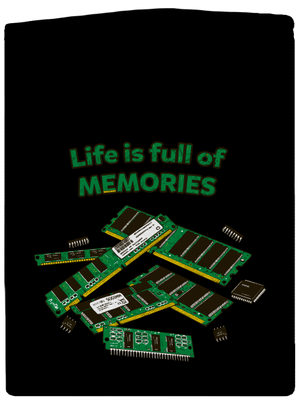 Uchováno v paměti pánská mikina na zip Black