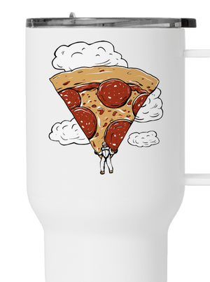 Pizzašutista termohrnek White