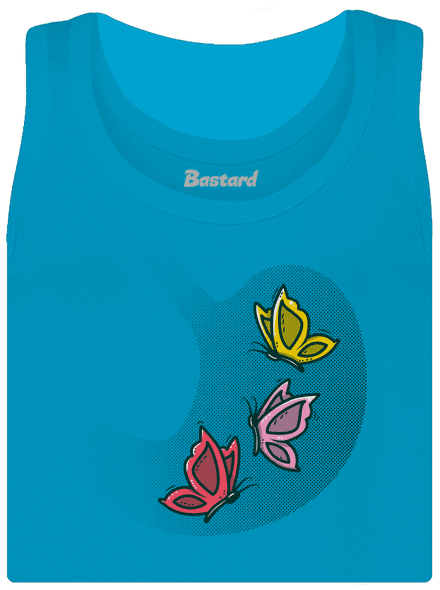 V břiše dámské tílko klasické Blue Atol