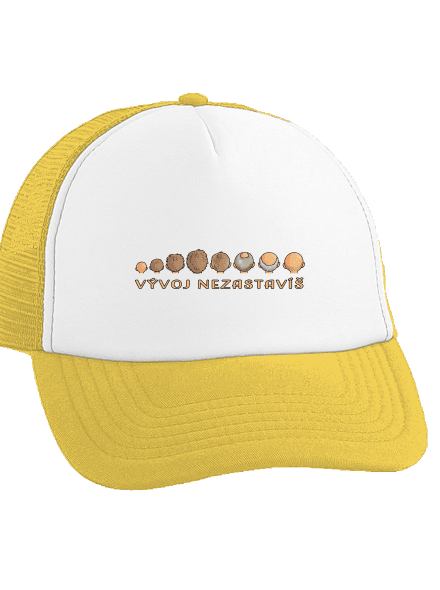 Vývoj nezastavíš kšiltovka truckerka Sunflower cap