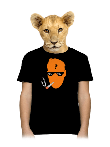 Thug life dětské tričko Black