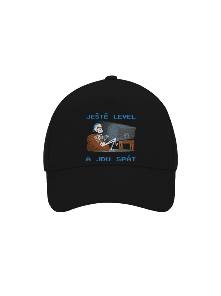Ještě level kšiltovka baseballka Black