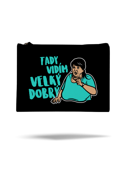 Velký dobrý taštička Black
