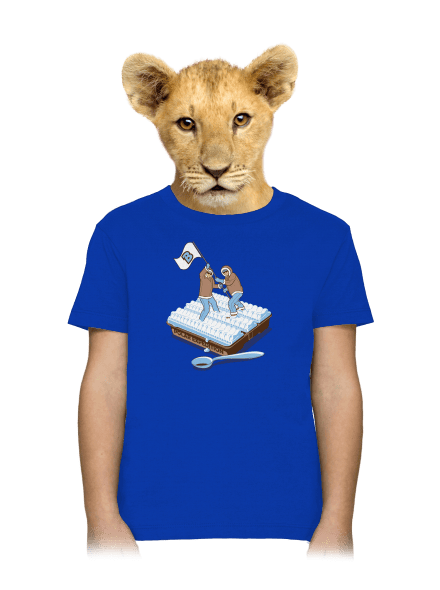 Polární expedice dětské tričko Royal Blue