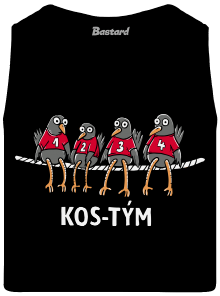Kos-tým pánské tílko Black