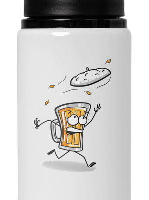 Čepice lahev na vodu White