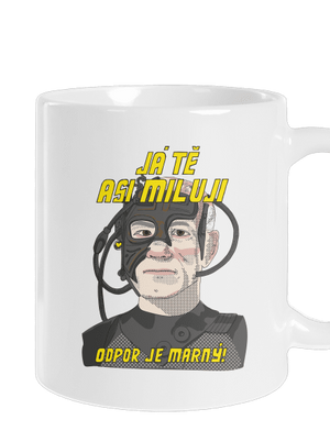 Zamilovaný Borg klasický hrnek White