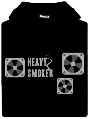 Heavy smoker dětská mikina klokanka Black