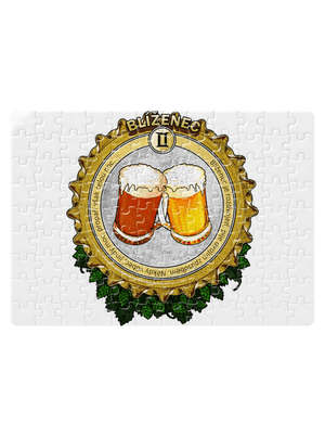 Pivní horoskop: Blíženec puzzle White