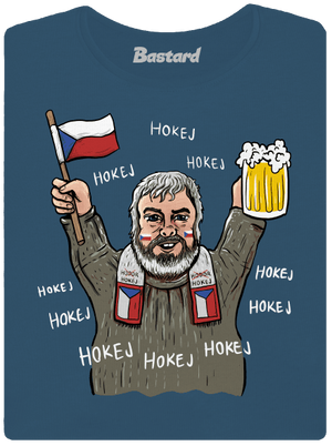 Hodor dámské tričko premium Petrol Blue