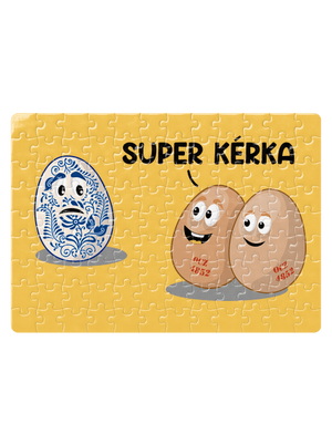 Super kérka puzzle White