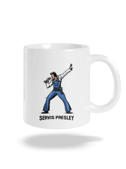 Servis Presley klasický hrnek White
