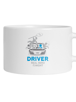 Driver hrnek makronka White