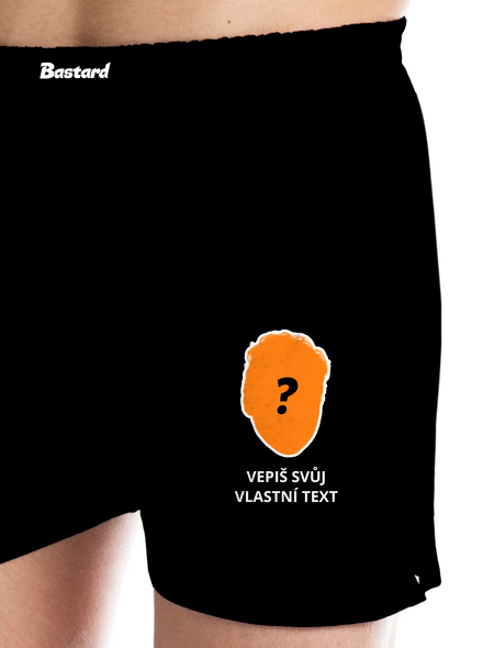 Tvoje hlava pánské trenky Black