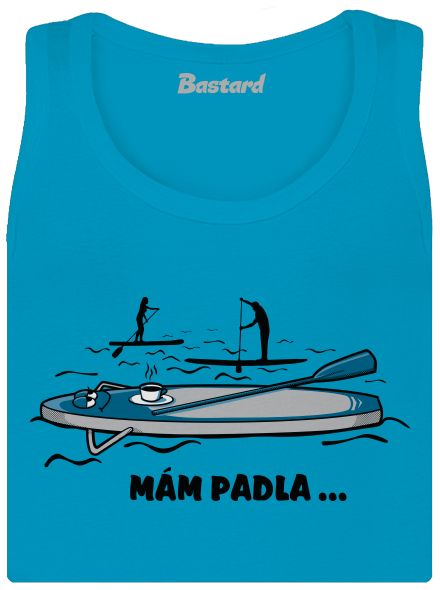 Mám padla dámské tílko klasické Blue Atol