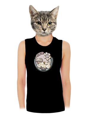 Psí horoskop: Beran dámské tílko volné Black