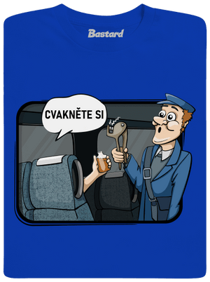 Cvakněte si pánské dlouhý rukáv Royal Blue