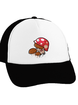 Hřib kšiltovka truckerka Black cap