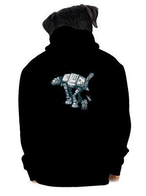 AT-AT pánská mikina na zip Black