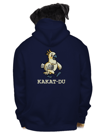 Kakat-du pánská mikina na zip Navy