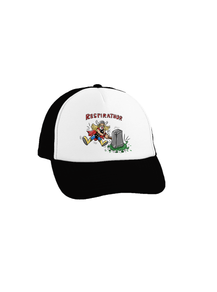 Respirathor kšiltovka truckerka Black cap