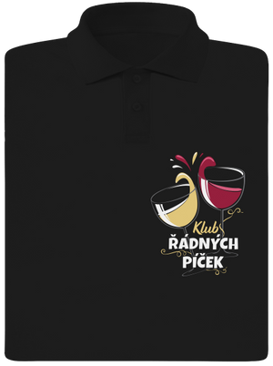 Klub řádných píček pánská polokošile Black