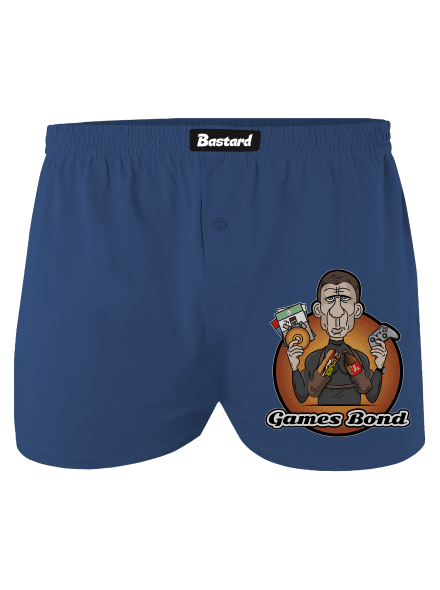 Games Bond pánské trenky Blue