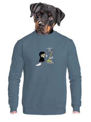 unisex mikina bez kapuce