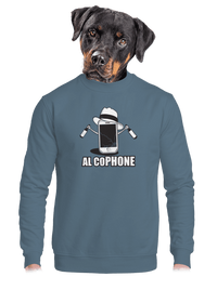 unisex mikina bez kapuce