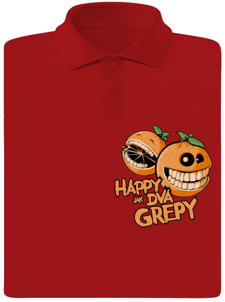 Happy grepy pánská polokošile Red Mal