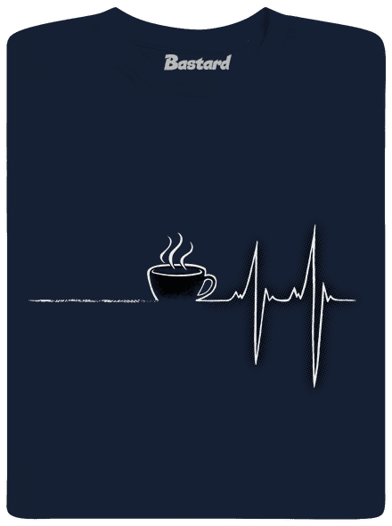 Coffee help pánské tričko Navy