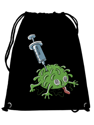 Zapíchlý covid vak Black