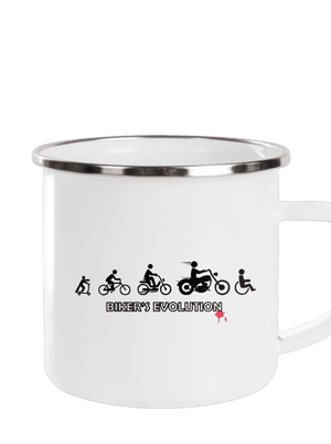 Bikers evolution plecháček White