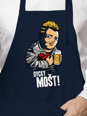 Dycky mošt zástěra Navy