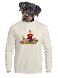 unisex mikina bez kapuce