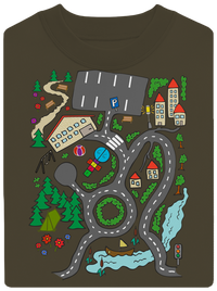 unisex mikina bez kapuce