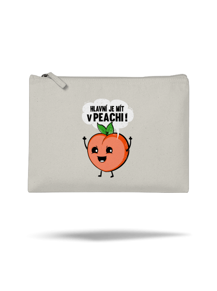 V peachi taštička Stracciatella