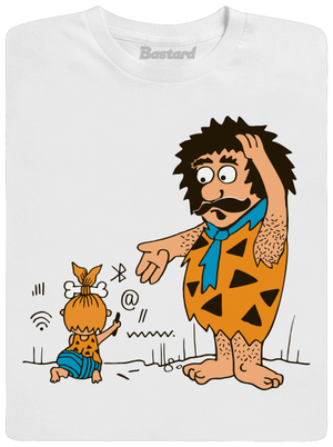 Pokrok nezastavíš dětské tričko White