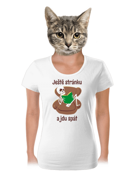 Ještě stránku dámské tričko White