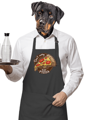 Pizza zástěra Dark Grey