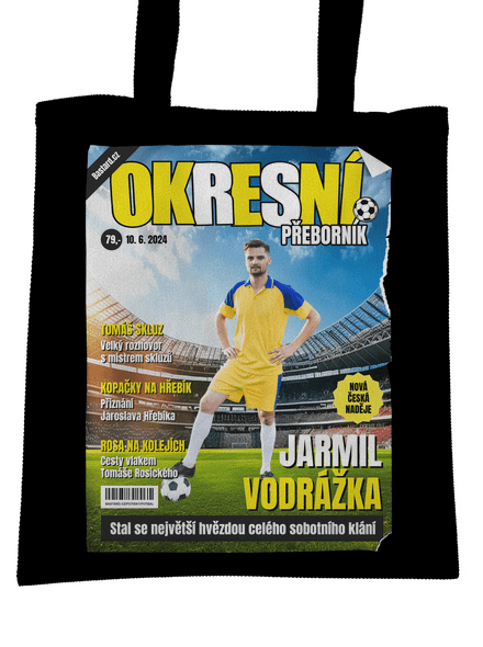 Fotbalová hvězda taška Black
