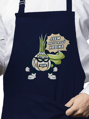 Antivirový hrdina zástěra Navy