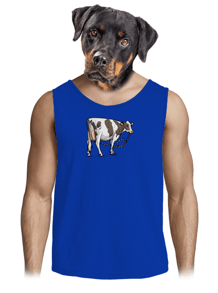 Cow drink pánské tílko Royal Blue