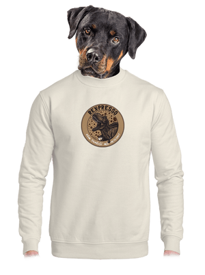 unisex mikina bez kapuce