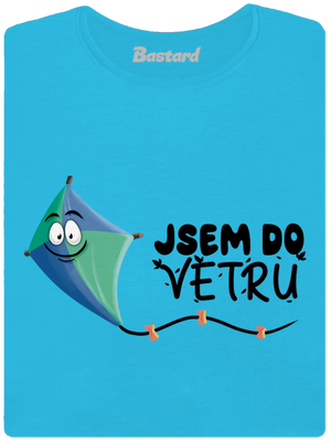 Do větru dámské tričko Blue Atol