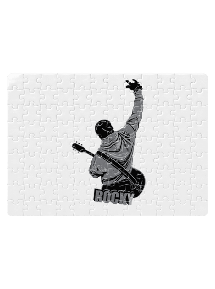 Rocky puzzle White